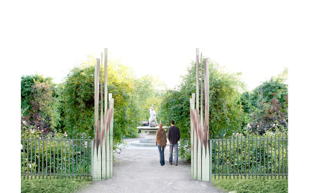 Hyde Park Rose Garden Gates