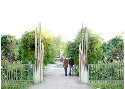 Hyde Park Rose Garden Gates